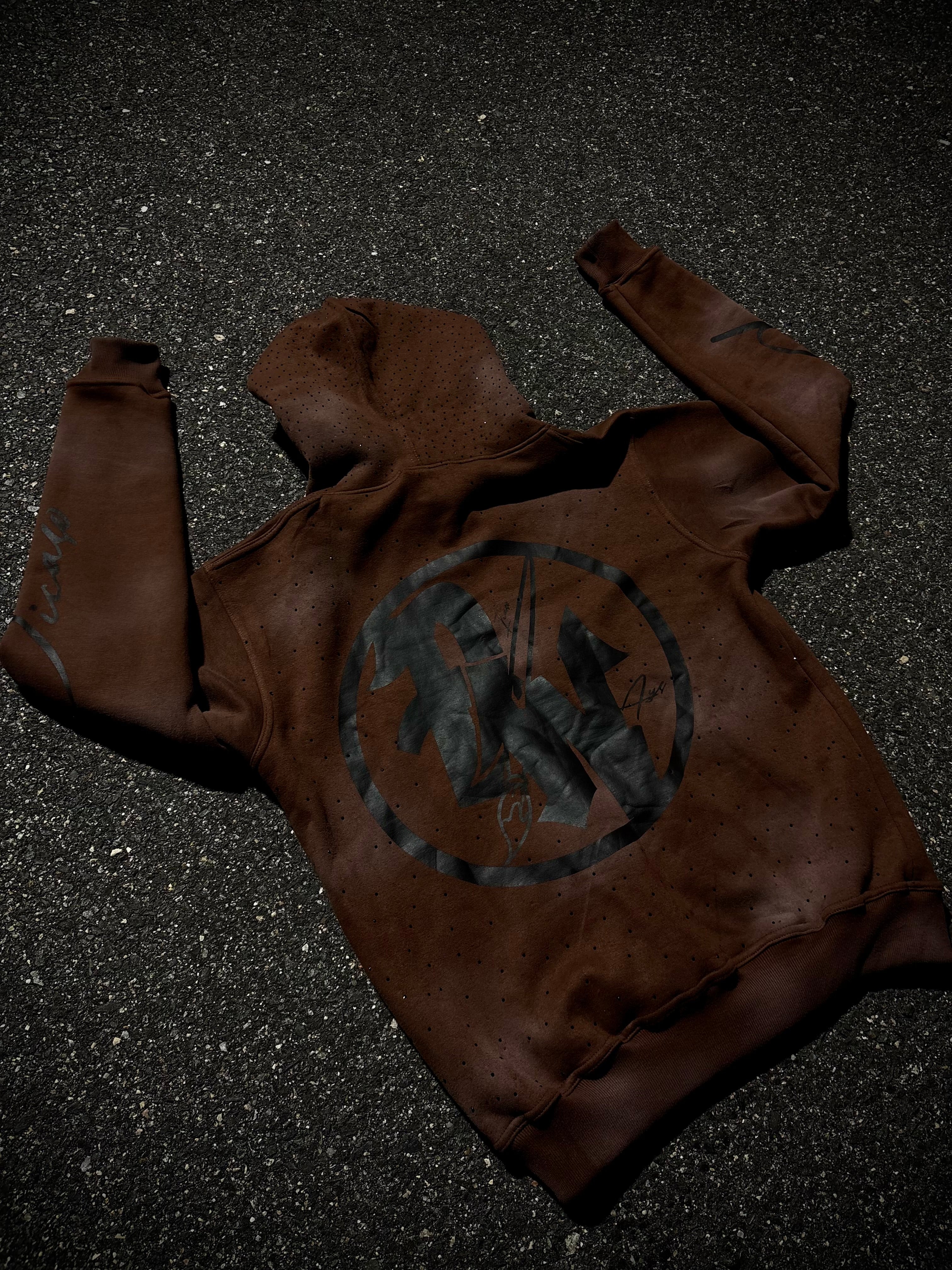 MOCHA-MIDNIGHT ZIP JACKET