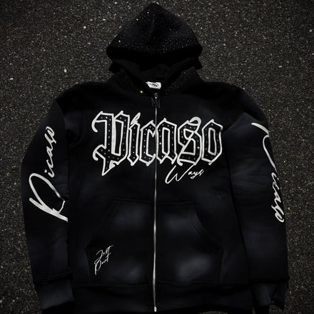 MIDNIGHTWAYS ZIP UP JACKET